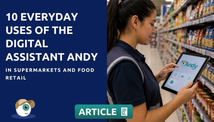 10 every uses of the digital assistant Andy for supermarkets