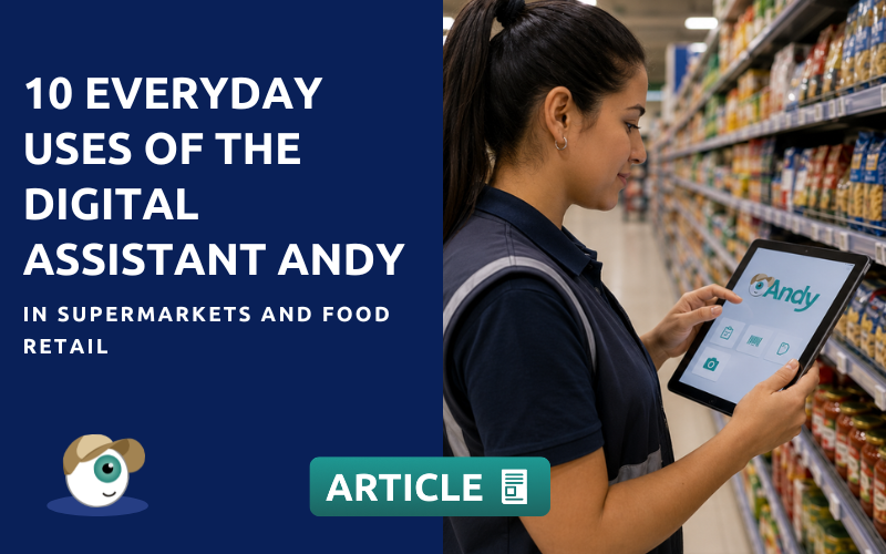 10 every uses of the digital assistant Andy for supermarkets