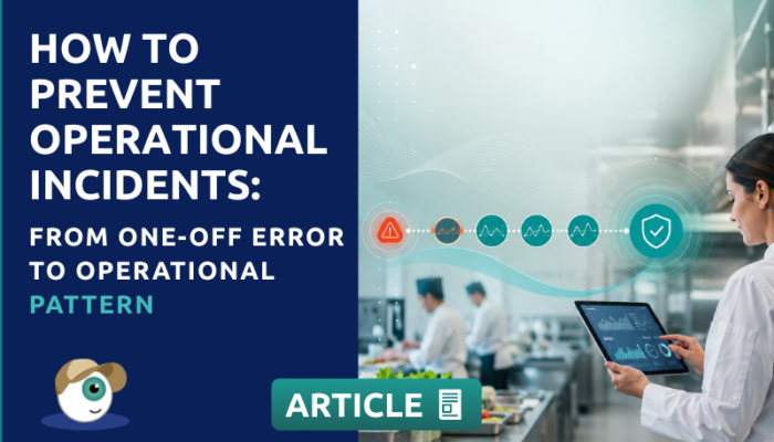 How to prevent operational incidents: from one-off error to operational pattern
